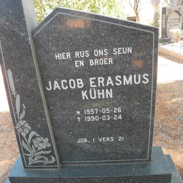 KUHN Jacob Erasmus 1957-1990