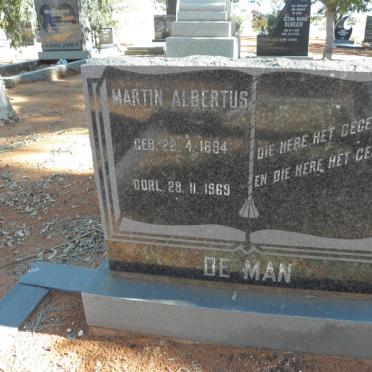 MAN Martin Albertus, de 1894-1969