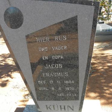 KUHN Jacob Erasmus 1884-1970