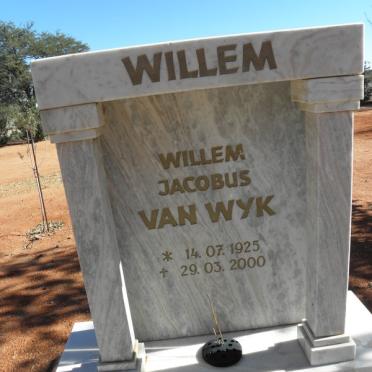 WYK Willem Jacobus, van 1925-2000