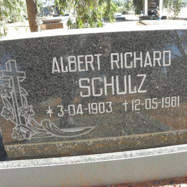 SCHULZ Albert Richard 1903-1981