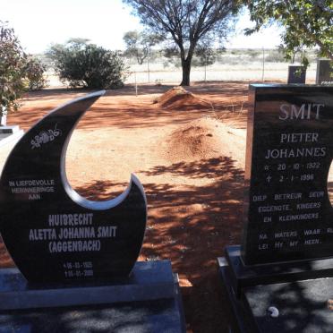 SMIT Pieter Johannes 1922-1996 &amp; Aletta Johanna AGGENBACH 1925-2009