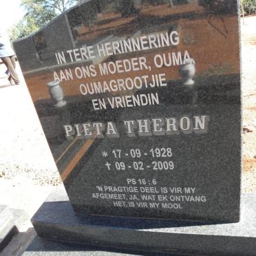 THERON Piet 1931-2000 &amp; Pieta 1928-2009 