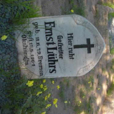LÜHRS Ernst 1879-1904