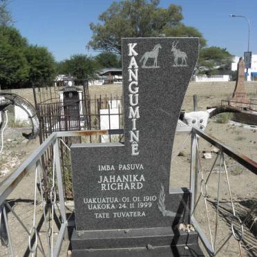 KANGUMINA Jahanika Richard 1910-1999