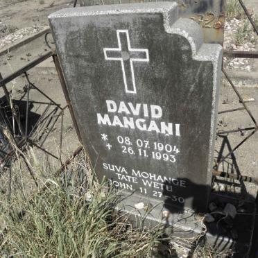 MANGANI David 1904-1993