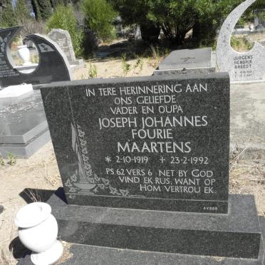 MAARTENS Joseph Johannes Fourie 1919-1992