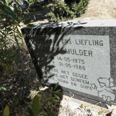 MULDER Corrie 1975-1986