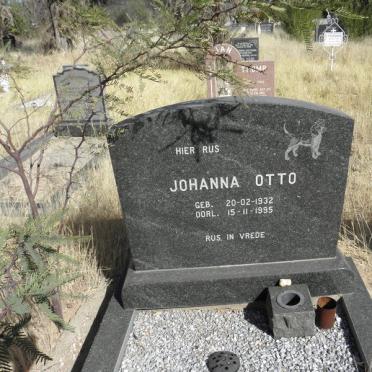 OTTO Johanna 1932-1995