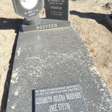BOOYSEN Frikkie 1914-1981