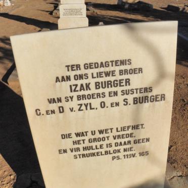 BURGER Izak