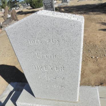 DREYER Lettie 1951-1996