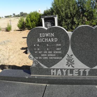 HAYLETT Edwin Richard 1938-1987