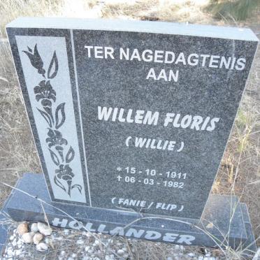 HOLLANDER Willem Floris 1911-1982