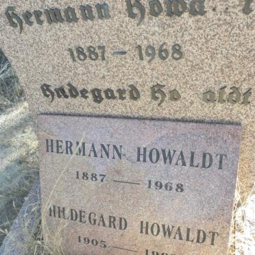 HOWALDT Hermann 1887-1968 &amp; Hildegard 1905-1992