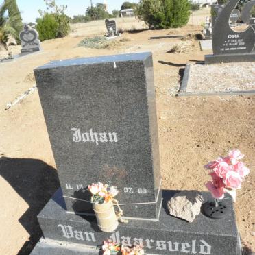 JAARSVELD Johan, van 1979-2003
