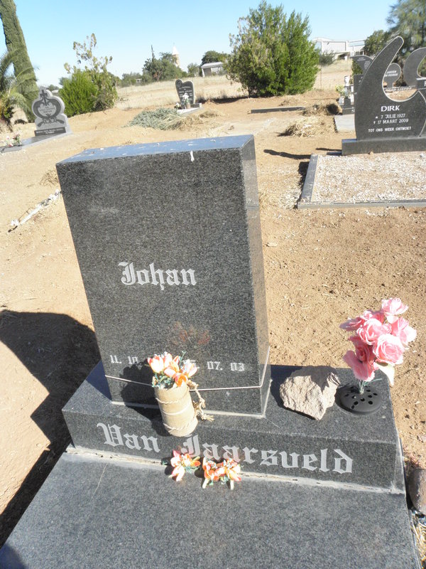 JAARSVELD Johan, van 1979-2003