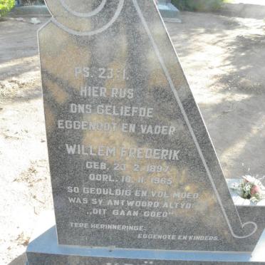 KRÜGEL Willem Frederik 1897-1965