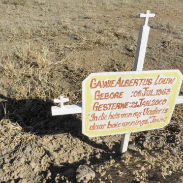 LOUW Gawie Albertus 1963-2009