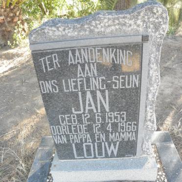 LOUW Jan 1953-1966