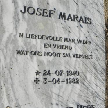 MARAIS Josef 1940-1982