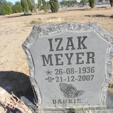 MEYER Izak 1936-2007