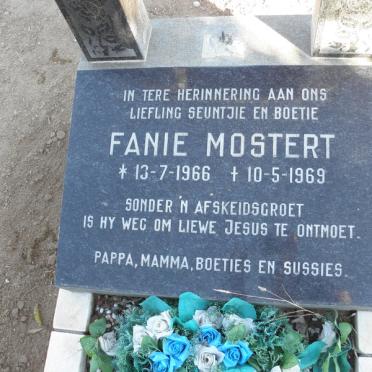 MOSTERT Fanie 1966-1969