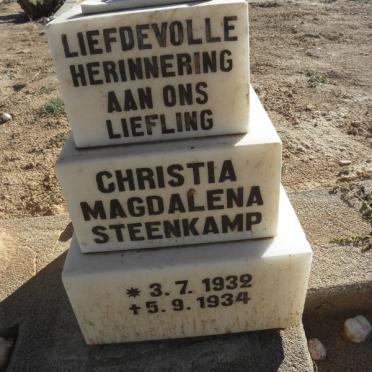 STEENKAMP Christia Magdalena 1932-1934