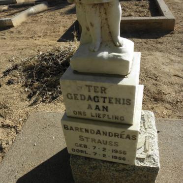 STRAUSS Barend Andreas 1956-1956
