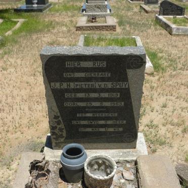 SPUY J.P.H., v.d. 1919-1963