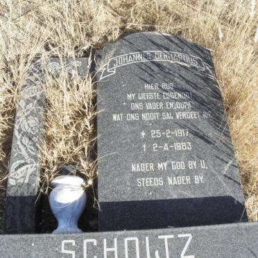 SCHOLTZ Johannes Gerhardus 1917-1983