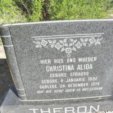 THERON Christina Alida nee STRAUSS 1892-1979
