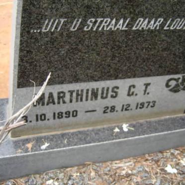 HOLTZHAUSEN Marthinus G.T.1890-1973