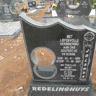 REDELINGHUYS Jolanda 1990-2001