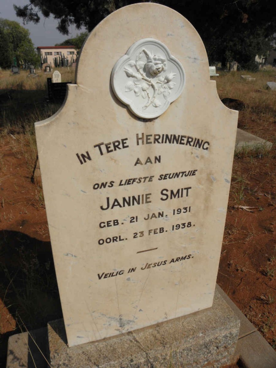 SMIT Jannie 1931-1938
