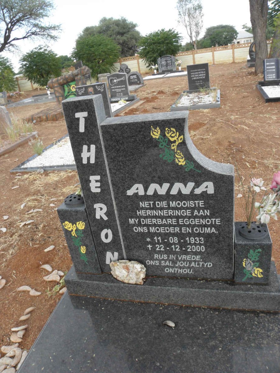 THERON Anna 1933-2000