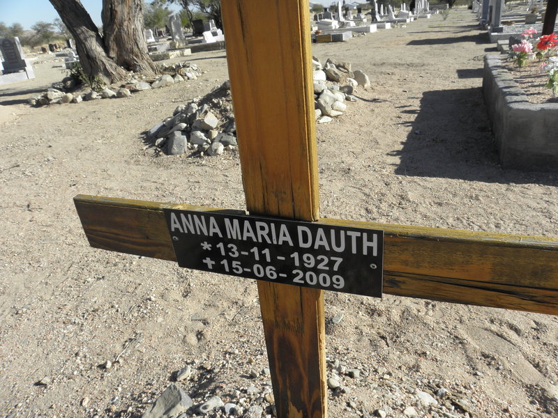 DAUTH Anna Maria 1927-2009