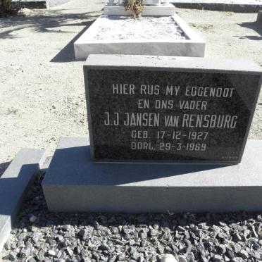 RENSBURG J.J., Jansen van 1927-1969