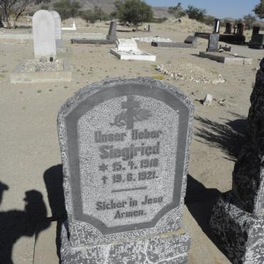 ? Siegfried 1918-1921