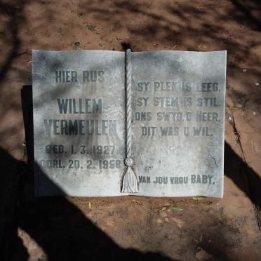 VERMEULEN Willem 1927-1958