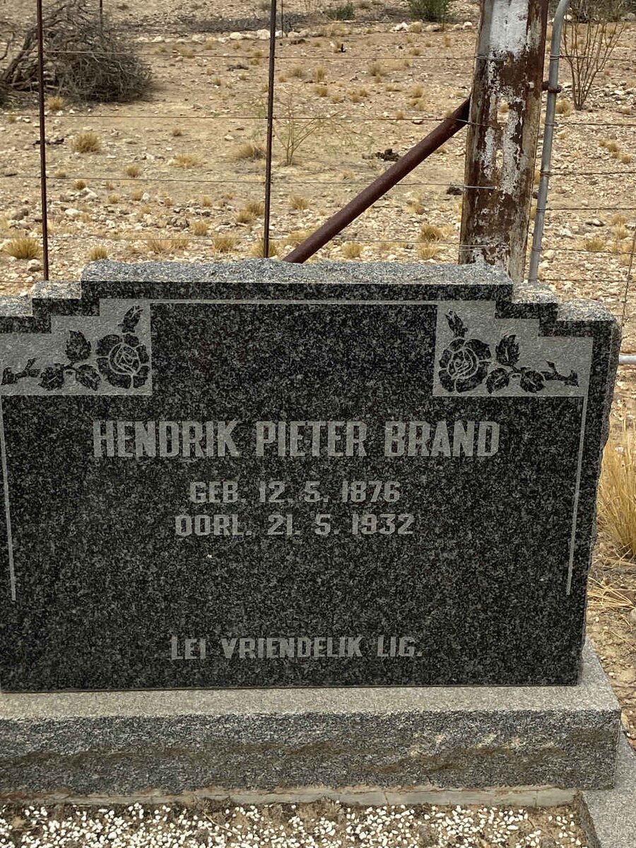 BRAND Hendrik Pieter 1876-1932