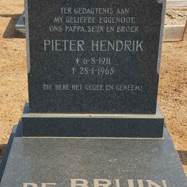 BRUIN Pieter Hendrik, de 1911-1965