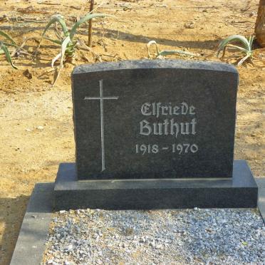 BUTHUT Elfriede 1918-1970