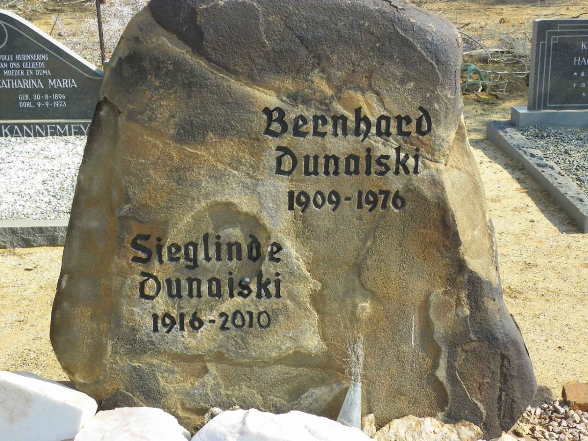 DUNAISKI Bernhard 1909-1976 & Sieglinde 1916-2010