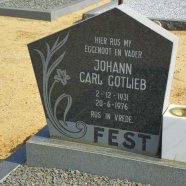 FEST Johann Carl Gotlieb 1931-1976