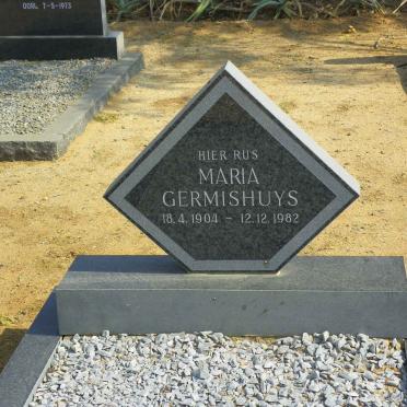 GERMISHUYS Maria 1904-1982