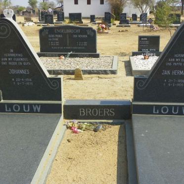 LOUW Jan Hermanus 1908-1979 :: LOUW Johannes 1914-1979