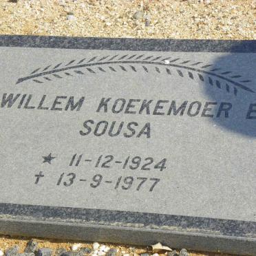 SOUSA Willem Koekemoer E. 1924-1977