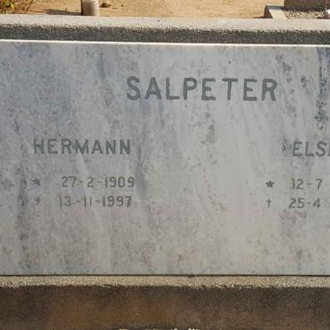 SALPETER Hermann 1909-1997 &amp; Else 1908-1990