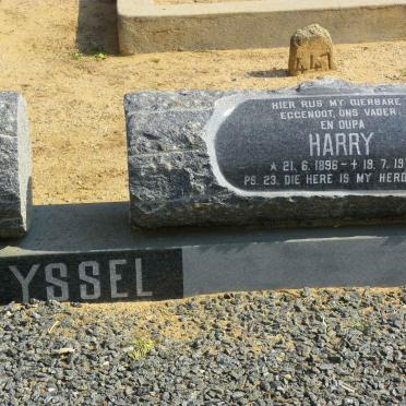 YSSEL Harry 1896-1974
